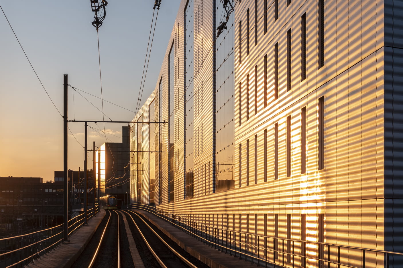 Basel Bahnhof Tramgleise