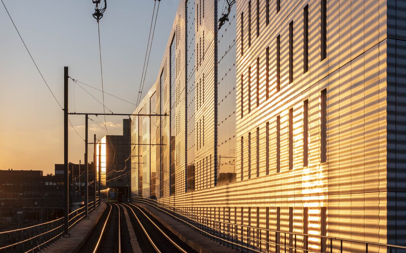 Basel Bahnhof Tramgleise
