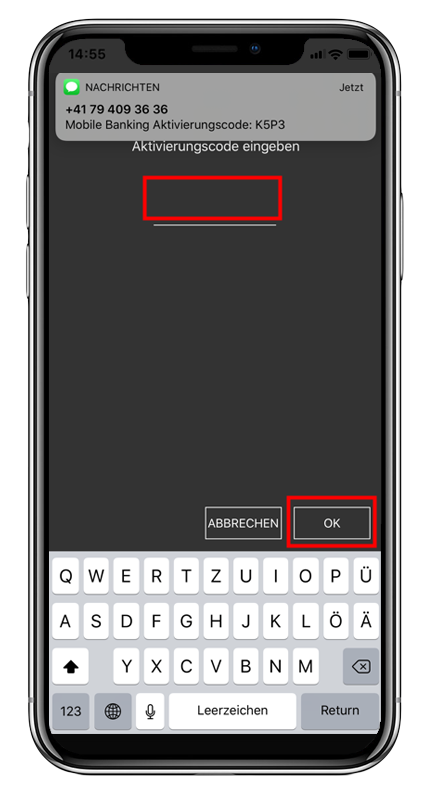 Aktivierungscode