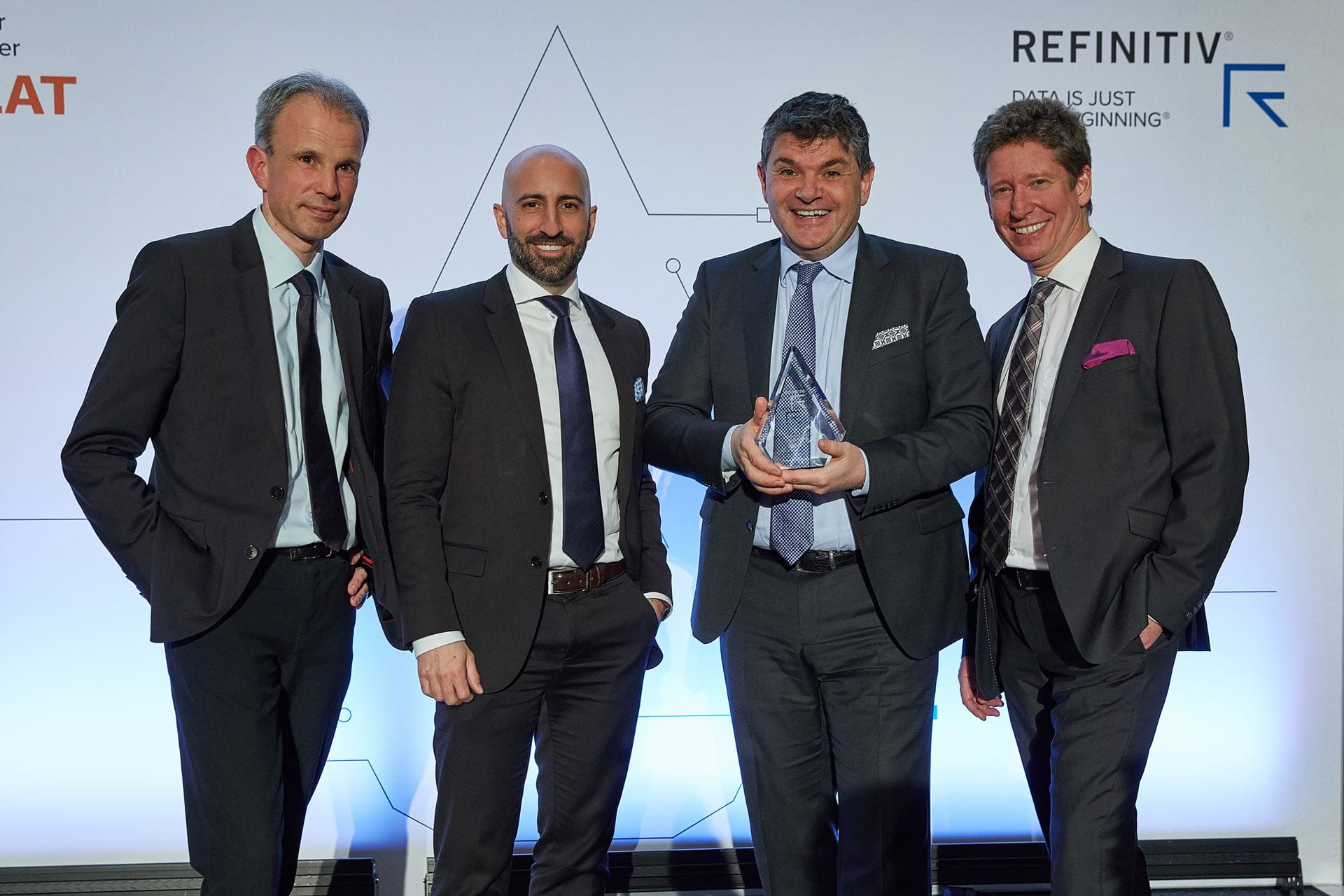 (v.l.n.r: Bernd Weeber, Kenan Oemeroglu; Dr. Sandro Merino, Dr. Stefan Kunzmann)