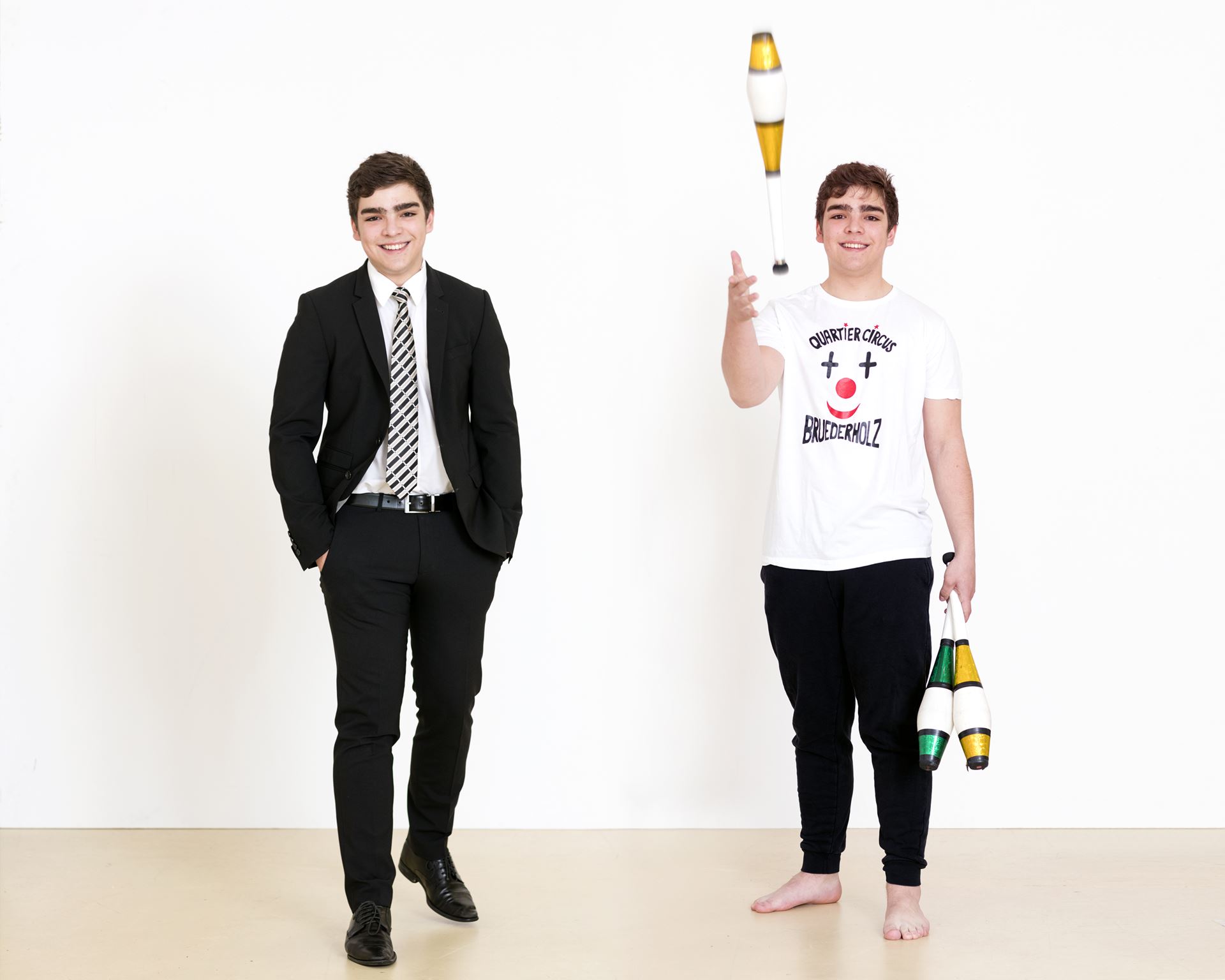 Yannick Sutter, Lernender Kaufmann EFZ bei der Basler Kantonalbank, Artist und Leiter Technik beim Quartier Circus Bruederholz