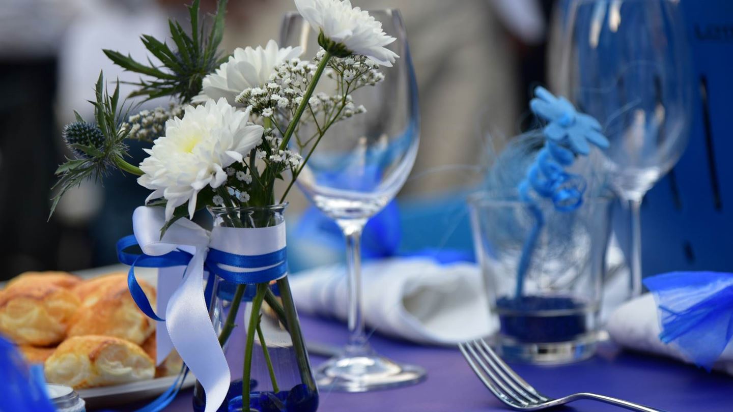 Blue & White Dinner 2018 Riehen