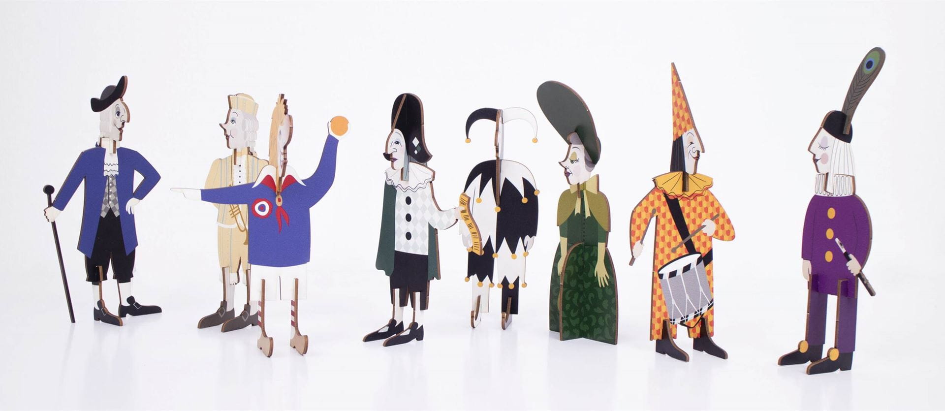 Basler Fasnachtsfiguren 3D Puzzli