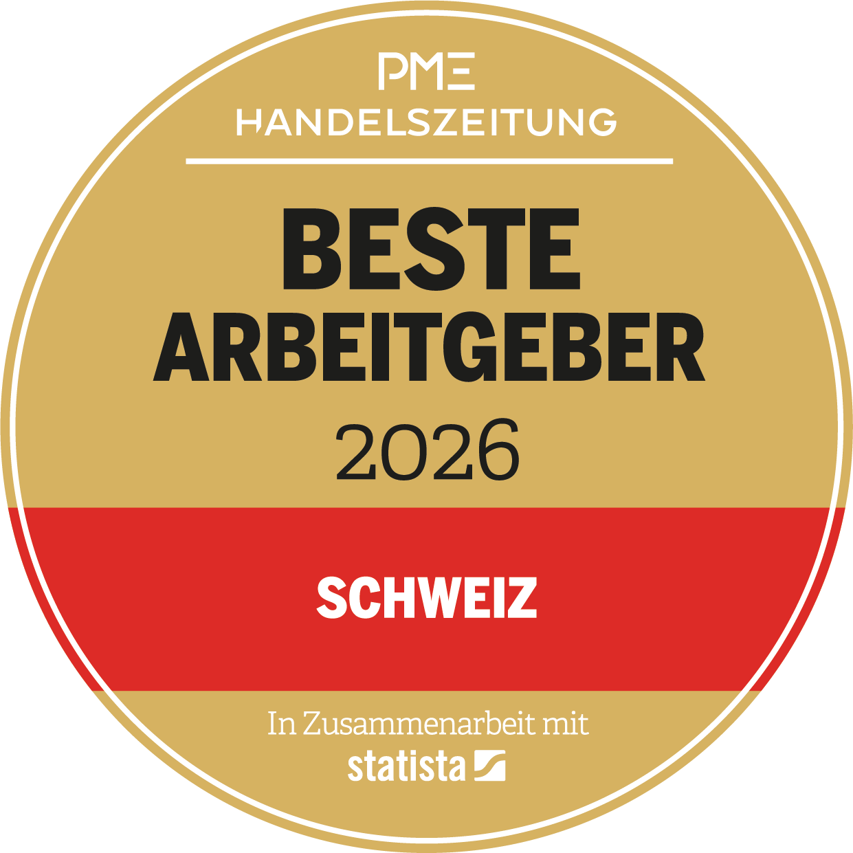 Die BKB hat erneut einen Platz in der Kategorie Kleinbanken als «Beste Arbeitgeber Schweiz» durch die Handelszeitung erhalten.